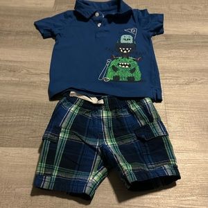 Kids matching set 18mo (T-shirt and shorts)